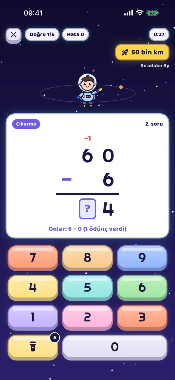 Alper ile Matematik Uzayı ekran görüntüsü 1
