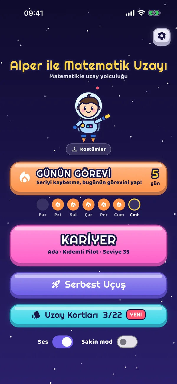 Alper ile Matematik Uzayı ekran görüntüsü 3
