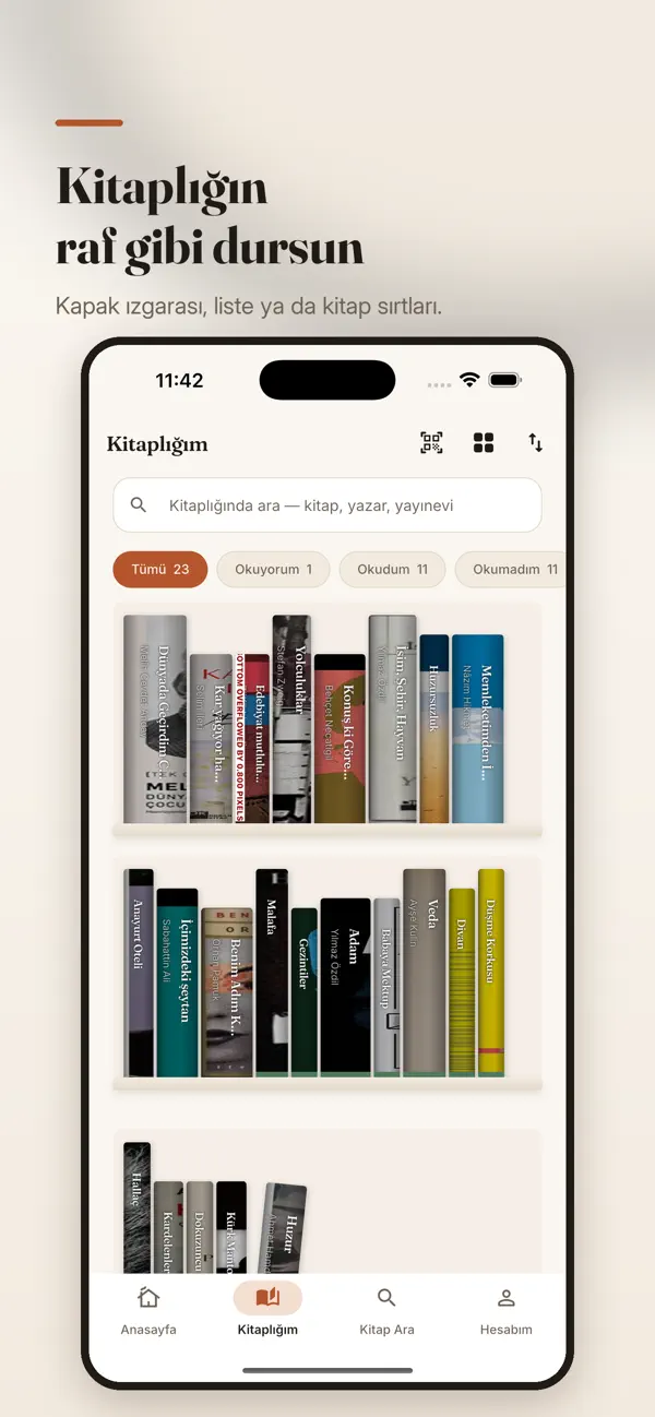 Kütüphanem ekran görüntüsü 4