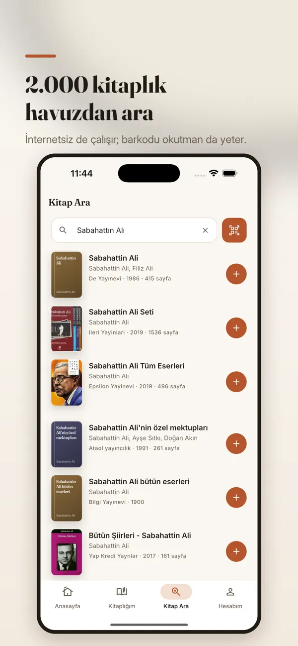 Kütüphanem ekran görüntüsü 5
